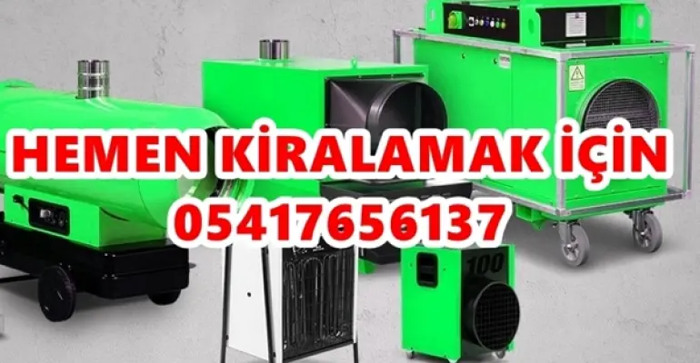 Alanya Elektrikli Isımak Isıtıcı Kiralama